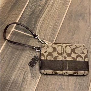 Coach wristlet